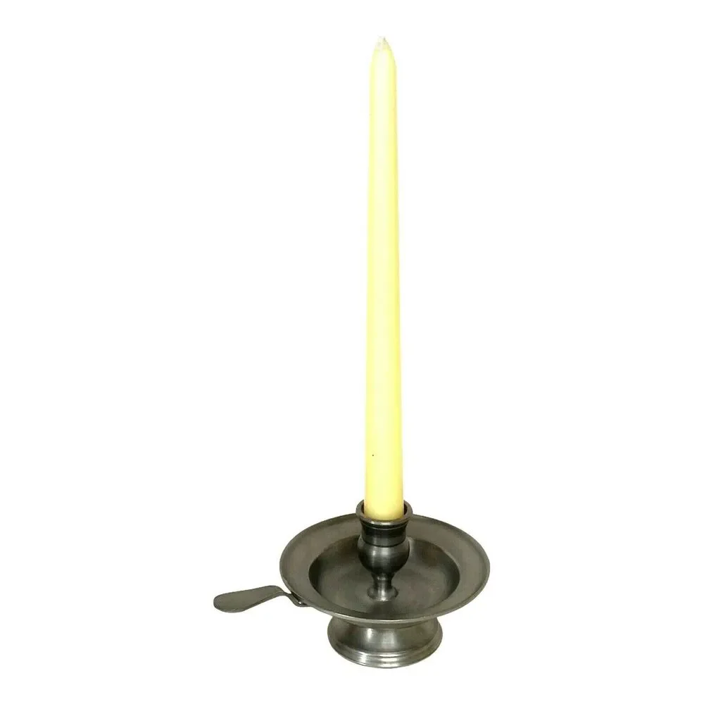 Vintage Kunstvol Koperwerk Souvenirs ETAIN 92% Pewter Candleholder Van Der Wee